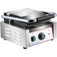 Heavy Duty Panini Contact grill Ribbed/Smooth 1.8kW - CEHEG811A