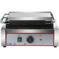B GRADE Heavy Duty XL Panini Contact grill Ribbed 2.2kW - HEG811E B GRADE