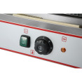 Heavy Duty Twin Panini Contact grill Ribbed 3.6kW Dual Zone - CEHEG813