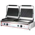 Heavy Duty Twin XL Panini Contact grill Ribbed/Smooth 4.4kW Dual Zone - CEHEG813EA