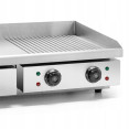 Commercial Griddle Smooth/Ribbed 730x470x240mm 4.4kW Electric - CEHEG822