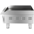 B GRADE Commercial Griddle Smooth 610x620x360mm 8kW Electric - HEG824 B GRADE