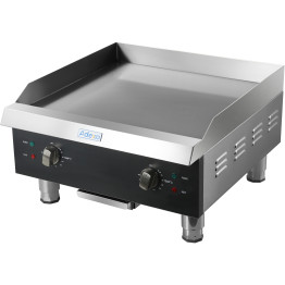 Commercial Griddle Smooth 610x620x360mm 8kW Electric - CEHEG824