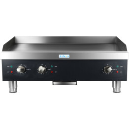 Commercial Griddle Smooth 915x620x360mm 12kW Electric - CEHEG836