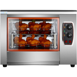 Professional Chicken Rotisserie Oven Electric 4 baskets 8-12 chickens - CEHEJ266