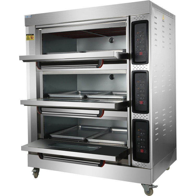 Commercial Electric Bakery Oven 3 Chambers 21kW - CEHEO36Q
