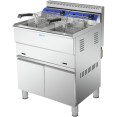 Professional Twin Basket Free standing Gas Fryer Twin tank 36 litres- CEHGF182C