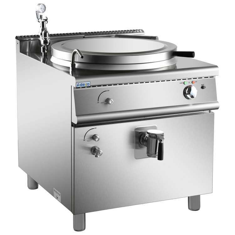 Commercial Natural Gas Boiling Pan / Soup Kettle 150L Stainless Steel | CaterEq CEHGK150 Commercial Natural Gas Boiling Pan / Soup Kettle 150L Stainless Steel | CaterEq CEHGK150