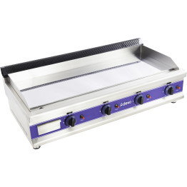 Commercial Gas Griddle Smooth 4 zone 12kW Table top - CEHGT1100