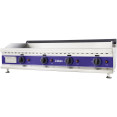 Commercial Gas Griddle Smooth 4 zone 12kW Table top - CEHGT1100