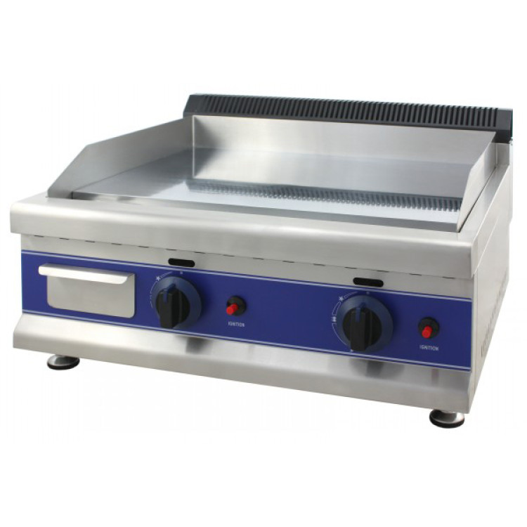 Commercial Gas Griddle Smooth 2 zone 6kW Table top - CEHGT750 Commercial Gas Griddle Smooth 2 zone 6kW Table top - CEHGT750