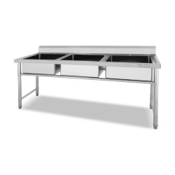 Sink Units with 3 bowls