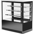 Cake Display Showcase 1000mm 3 Shelves Black | CaterEq CEHL1000ER3B