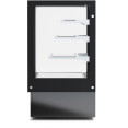 Display Merchandiser Fridge 630 litres 3 shelves Black - CEHL1500B3BLACK Display Merchandiser Fridge 630 litres 3 shelves Black - CEHL1500B3BLACK