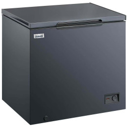Commercial Chest Freezer with Single Solid Lid 300L 1110x620x835mm Black | CaterEq CEHM300