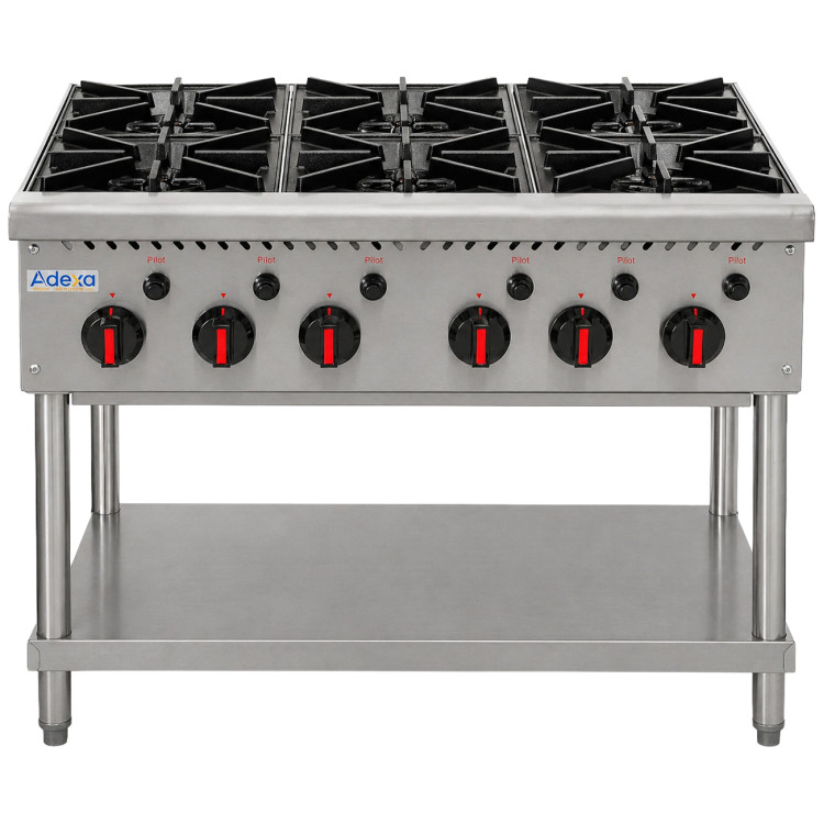 Commercial Freestanding Gas Range 31.2kW 915 x 757 x 801mm | CaterEq CEHP36F Commercial Freestanding Gas Range 31.2kW 915 x 757 x 801mm | CaterEq CEHP36F