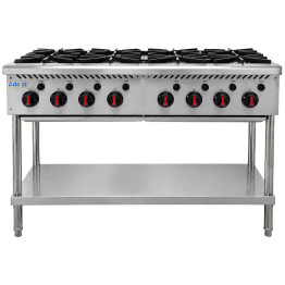 Commercial Freestanding Gas Range 41.6kW 1220 x 757 x 801mm | CaterEq CEHP48F Commercial Freestanding Gas Range 41.6kW 1220 x 757 x 801mm | CaterEq CEHP48F