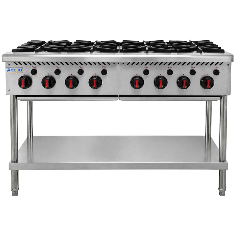 Commercial Freestanding Gas Range 41.6kW 1220 x 757 x 801mm | CaterEq CEHP48F