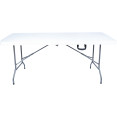 Folding Banquet Catering Table 6ft White 1800x740x735mm - CEHQXZ180