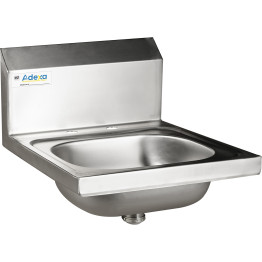 Wall mounted Hand Sink Deck mounted faucet Stainless steel - CEHS15DH