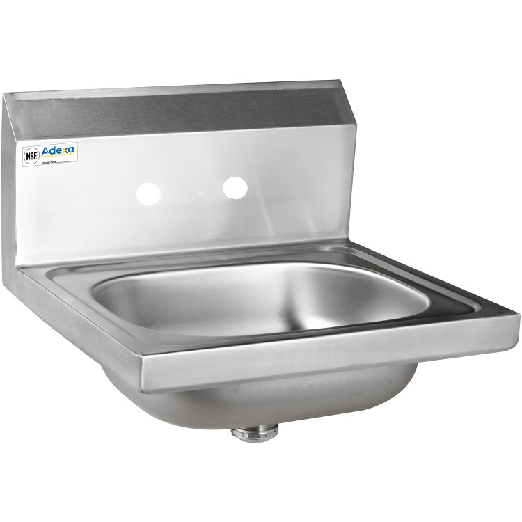 Wall mounted Hand Sink Wall mounted faucet Stainless steel - CEHS17