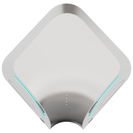 Commercial Hygienic Automatic Hand Dryer Silver 1.4kW 90m/s | CaterEq CEHSDA3899SILVER