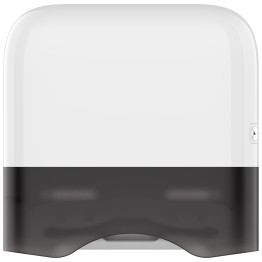 Commercial Z/V Fold Paper Towel Dispenser White 305 x 97 x 303mm | CaterEq CEHSDE6018 Commercial Z/V Fold Paper Towel Dispenser White 305 x 97 x 303mm | CaterEq CEHSDE6018