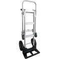 2-in-1 Trolley & Hand truck Aluminium Telescopic Foldable 1110x510x970mm - CEHT1864