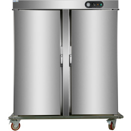 Professional Mobile Food Warming Cabinet Double Door with 22 x GN2/1 capacity 2.62kW - CEHW2221