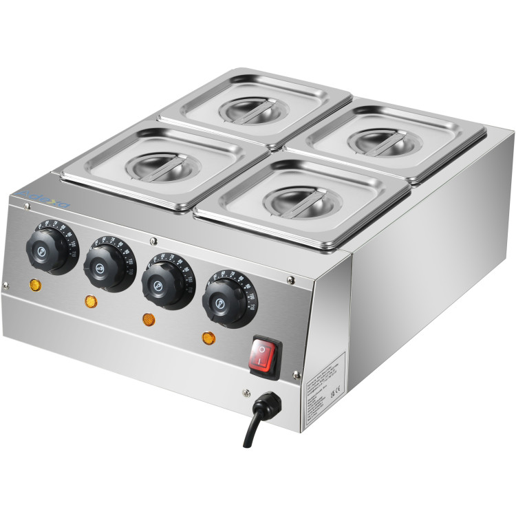 Commercial Chocolate Melter Quadruple Pan 3.0kW - CEHW24
