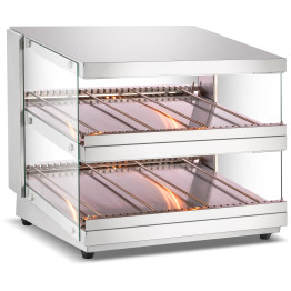 Commercial Countertop Heated Display Cabinet 85 Litres Stainless steel - CEHW85