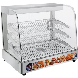 Commercial Hot Display Food Warmer Countertop 3 Shelves 650x455x580mm - CEHW862 Commercial Hot Display Food Warmer Countertop 3 Shelves 650x455x580mm - CEHW862