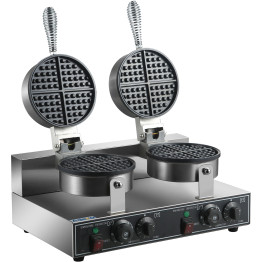 Commercial Waffle maker Double Round - CEHWB2 Commercial Waffle maker Double Round - CEHWB2