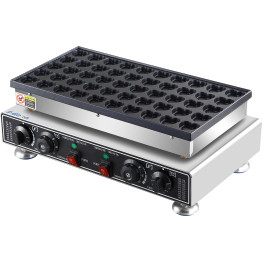 Commercial Heart Shaped Mini Pancake maker / Muffin maker 50 holes - CEHX2280A Commercial Heart Shaped Mini Pancake maker / Muffin maker 50 holes - CEHX2280A