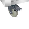 Commercial Mobile Bain Marie Food Service Counter with Hot Cupboard and Heated Gantry | CaterEq CEHXHYH4WS
