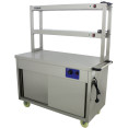 Mobile Flat Top Hot Cupboard with 2 tier Heated Gantry 1200mm - CEHYH12HD