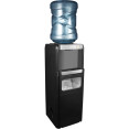 Freestanding Ice Maker with Hot & Cold Water Dispenser 15kg/24h 2.5L Bin 290x300x836mm | CaterEq CEHZB15YLR