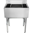 Ice bin Underbar Splashback Stainless steel - CEIB182408