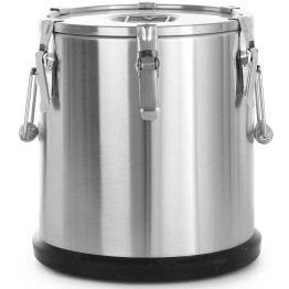 Portable Insulated Food Container with Rubber base 20 litres ø300x310mm - CEIC13031