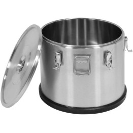 Portable Insulated Food Container with Rubber base 50 litres ø450x330mm - CEIC14533