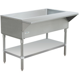 Commercial Food Service Table 4 x GN 1/1 with Undershelf 1590x780x870mm - CEICT4US