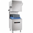 Commercial Hood Type Dishwasher 230V with detergent + rinse pump 1080 Plates/h 500x500mm Rack 6.7kW | CaterEq CEINOK106 Commercial Hood Type Dishwasher 230V with detergent + rinse pump 1080 Plates/h 500x500mm Rack 6.7kW | CaterEq CEINOK106