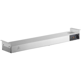 Commercial Single Element Strip Warmer with Mounting brackets & Chains Infinite controls 1225mm - CEISW48
