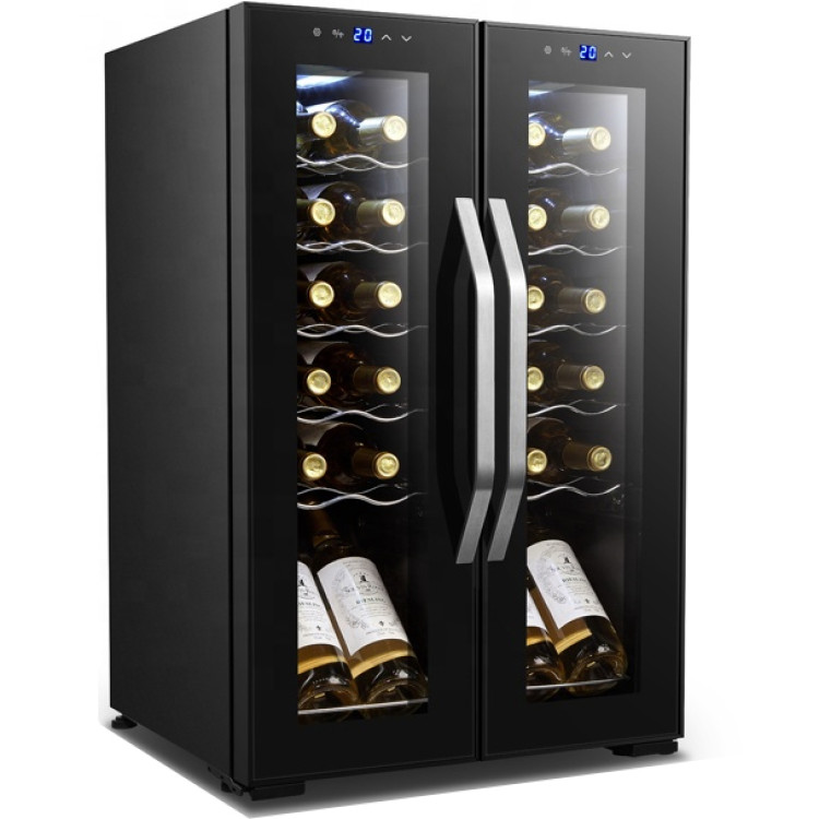 B GRADE Commercial Wine cooler Dual zone 24 bottles - JC68 B GRADE