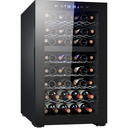 Professional Wine cooler Dual zone Stainless steel 52 bottles - CEJC128WD