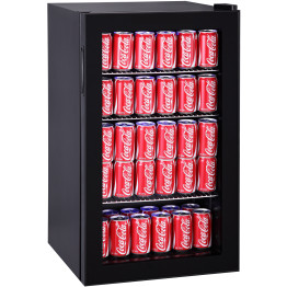 B GRADE Bar Cooler Glass door 119 cans / 95 litres - JC95 B GRADE