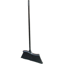 Heavy-Duty Polypropylene Broom with Long Handle 50x300x1000mm Black | CaterEq CEJGM1004 Heavy-Duty Polypropylene Broom with Long Handle 50x300x1000mm Black | CaterEq CEJGM1004
