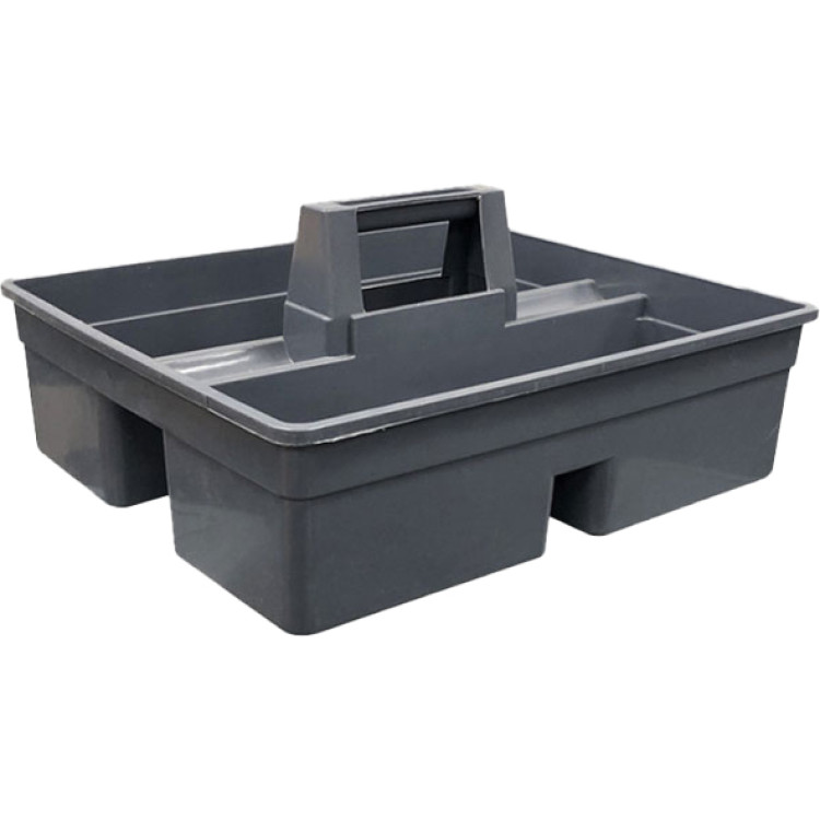 Heavy-Duty Polypropylene Cleaning Caddy Bucket with Handle 385x335x170mm Grey | CaterEq CEJGM1008