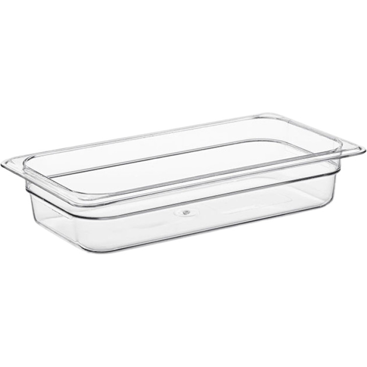 Heavy-Duty Polycarbonate Gastronorm Pan GN1/3 Depth 65mm | CaterEq CEJGM1514