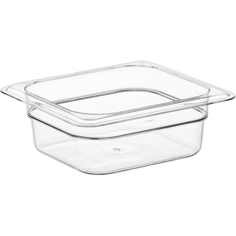 Heavy-Duty Polycarbonate Gastronorm Pan GN1/6 Depth 65mm | CaterEq CEJGM1524 Heavy-Duty Polycarbonate Gastronorm Pan GN1/6 Depth 65mm | CaterEq CEJGM1524